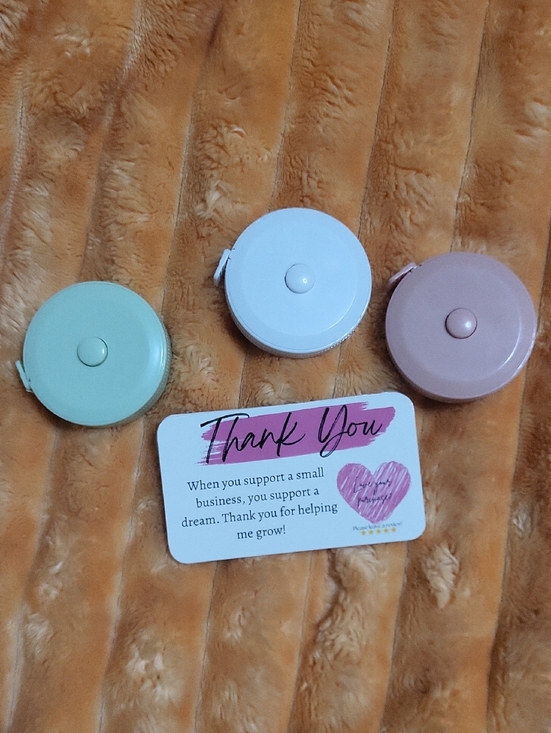 Other - Tape Measure & 20 Thank You Cards
